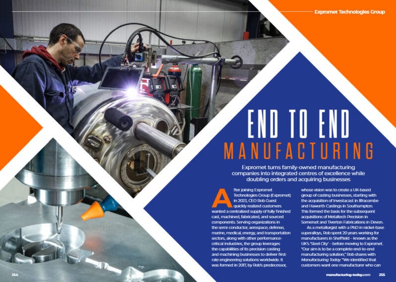 Integrated manufacturing for aluminium casting customers at Haworth Castings